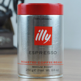 意利illy咖啡豆 意大利原装进口意式咖啡豆 中度烘焙 罐装 250克