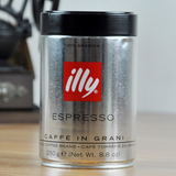 意利illy咖啡豆 意大利原装进口意式咖啡豆 深度烘焙 罐装 250克