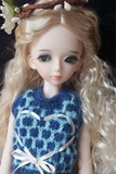 【水水喵】bjd 娃衣 SD娃娃 娃娃衣服 四分 六分可爱毛线背心