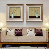 现代简约装饰画客厅沙发背景墙挂画餐厅抽象壁画卧室玄关组合油画