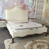 欧式实木床 简约双人床1.8米婚床 新古典小户型样板房酒店双人床