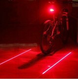 激光尾灯山地公路折叠自行车安全单车骑行装备配件激光尾灯警示灯