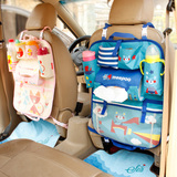 新款加厚牛津布汽车椅背置物袋卡通车载挂袋可爱宝宝用品收纳袋