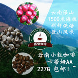 云南小粒咖啡豆/蓝山风味 卡蒂姆AA新鲜烘焙227G半磅咖啡熟豆包邮