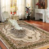 圣瓦伦丁土耳其进口地毯宜家客厅茶几 欧式羊毛质感美式卧室床边