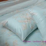 外贸床品100%纯棉贡缎丁香花单品，被套 床单 床笠 床罩自由搭配