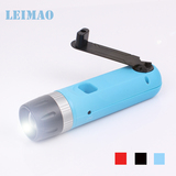 LEIMAO CREE Q5 LED多功能手摇自发电可充电手电筒 强光远射正品
