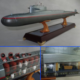 1:200中国092战略导弹核潜艇模型静态合金潜水艇军事模型礼品收藏