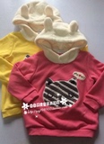 21044150102巴拉巴拉童装2015冬装女幼童卫衣儿童宝宝加绒长袖