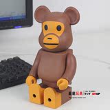 400%积木熊BEARBRICK 大嘴猴暴力熊 可动居家摆件玩具生日礼物