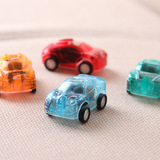 塑料回力车儿童玩具耐摔惯性小汽车迷你卡通模型车男孩宝宝玩具车