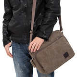 新款男包单肩包斜挎手提包帆布潮 韩版IPAD包笔记本包内胆包 包邮