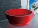 1.8米/1.5米圆形大浴缸/浪漫大浴池/红色浴缸/酒店豪华浴缸