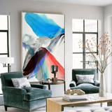大尺寸抽象装饰画现代简约客厅玄关挂画样板间创意壁画别墅艺术画