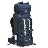 户外背包70L户外装备用品户外野营登山徒步包生存包男女双肩背包