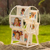 创意风车相框塑料大号摩天轮摆台洗照片5寸像架儿童宝宝生日礼物