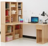 特价时尚环保转角电脑桌组合电脑桌简洁书桌 书柜 书架台式电脑桌