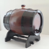 1892橡木桶5L正宗纯橡木酒桶无内胆橡木酒桶 自酿葡萄酒陈酿酒桶