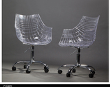 网格水晶转椅 办公椅时尚简约升降 转椅 家用办公椅子电脑椅 塑料
