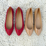 2015春款 红黑色蛇纹小尖头浅口平底女单鞋 裸色牛皮鞋 质量保证