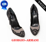 意大利GIORGIO ARMANI 正品丝绸花边，时尚精品女鞋