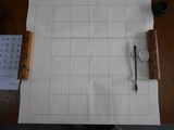 毛笔书法作品纸 毛笔书法宣纸 四尺对开斗方30格半生熟 考级专用