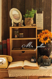 古董老旧货ZAKKA纯手工百年旧木老木料柜子咖啡店装饰桌面收纳柜