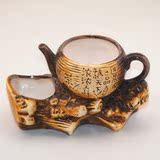出售仿古陶瓷花盆 聚宝盆 烟斗 万象更新 一帆风顺 年年有余 茶壶