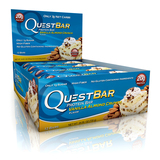 探索（Quest）乳清蛋白棒  香草香仁健身能量便携代餐 一盒售