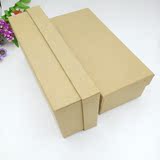礼品盒 长方形 天地盖包装盒  牛皮纸盒 子 现货礼品盒 批发
