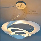 时尚个性回旋吊灯现代简约客厅卧室餐厅书房吊灯创意艺术工程灯具