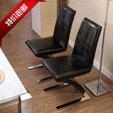 欧式餐椅宜家椅子简约现代凳子不锈钢美式椅凳新中式座椅加厚特价