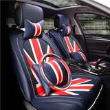 个性化英国旗汽车座垫欧美英伦风米字旗四季通用座套全包围坐套