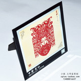 剪纸画镜框摆件中国特色小礼品送老外中国风外事出国礼品手工艺品