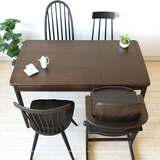 简约全实木餐桌椅组合 日式白橡木可伸缩饭桌小户型多功能折叠桌
