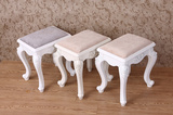 创意欧式梳妆凳韩式奢华化妆台凳子现代时尚小户型简约田园矮凳