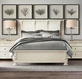美式法式双人床欧式水曲柳实木床婚床高档别墅工业风新款卧室家具