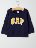 专柜正品代购Gap婴儿|Gap徽标经典圆领套头卫衣326374原价:129