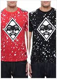 EVISU 泼漆点缀超人衣 短袖T恤 專櫃公價999元 1ESHTM6TS512XX