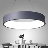 维港 创意LED客厅灯圆形吸顶灯温馨餐厅灯简约铝材卧室灯个性吊灯