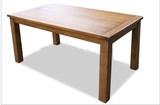 欧式全实木家具/白橡木餐桌/厨房饭桌/长方形桌子1.2/1.4/1.6米