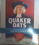 美国原装桂格（Quaker）快速1分钟即食原味燕麦片-2袋装/2.26公斤