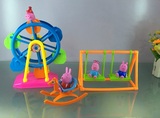 佩佩猪粉红猪小妹儿童玩具摩天轮主题游乐园女孩过家家
