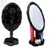 安娜苏创意复古欧式公主镜子简约大号书桌上化妆桌面梳妆台式桌镜