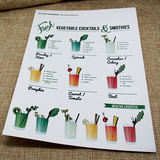 H1 田园风格彩色饮品杯子绿叶贴纸  个性贴纸 DIY必用 菜单贴纸