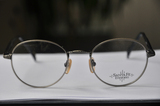 香港 SantaFe眼镜架近视眼镜圆形复古文艺眼镜框银色框男女款包邮