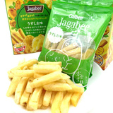 日本进口零食 卡乐b薯条 Calbee Jagabee薯条三兄弟 淡盐原味90g