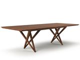 北欧书桌简约原木长桌创意办公桌会议桌实木餐桌设计师家具定制