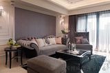 简约欧式布艺沙发组合时尚实木沙发北欧现代样板房小户型客厅家具