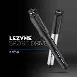 Lezyne雷音Sport Drive HP/HV自行车便携高压打气筒 美法嘴通用